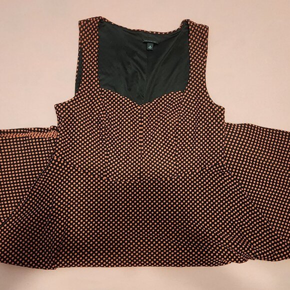 torrid Dresses & Skirts - Torrid Jacquard Polka Dot fit and flare midi dress